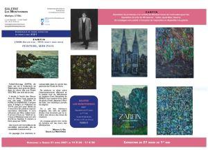Galerie Les Montparnos –  exposition Schraga Zarfin  » Peinture , mon pays  » à partir du 27 Mars 2021