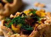 Tartelettes rustiques carottes ricotta dattes