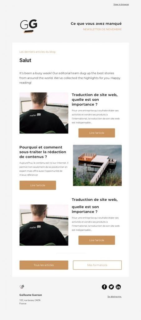 MailerLite pour gérer sa newsletter et ses campagnes e-mail MailerLite pour gérer sa newsletter et ses campagnes e-mail