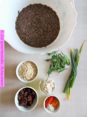 Terrine de lentilles sucrée-salée (Vegan) Terrine de lentilles sucrée-salée (Vegan)