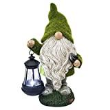 Meilleure statue de jardin – Comparatif %currentmonth% %currentyear% TERESA'S COLLECTIONS 13Pouces/33cm Ornements Féeriques de Jardin d'énergie Solaire,Résine de Résine Accrochant la Figurine Solaire de Lanterne Accessoires Extérieurs de Statue(Printemps & Été)