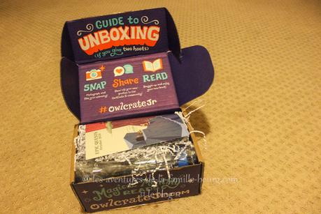 OwlCrate Jr : une box de livres en abonnement mensuel + code promo !