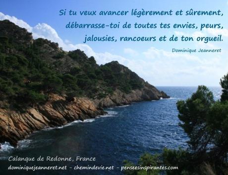 Si tu veux avancer légèrement et sûrement