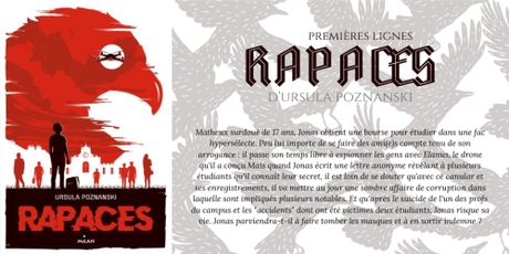 Premières lignes #154 : Rapaces