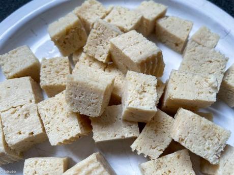 Lutsubo express – Wok de chou et de « tofu gelé »