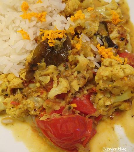 Chou fleur au curry de Jamie Oliver