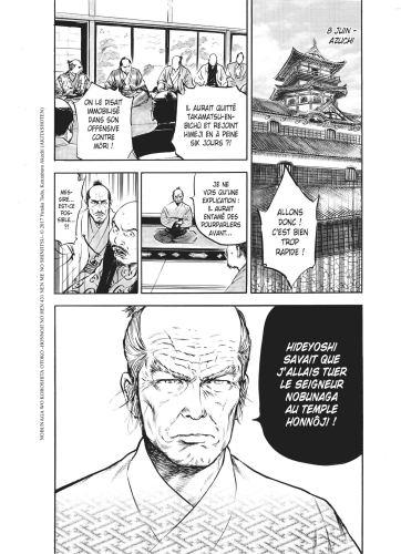 L’homme qui tua Nobunaga #1 et #2 • Kenzaburo Akechi et Yutaka Todo