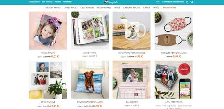 SnapFish, impression photo et personnalisation Snapfish
