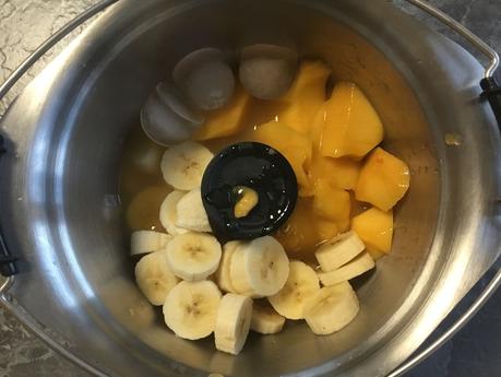 Smoothie mangue banane au companion thermomix ou sans robot 