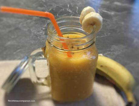 Smoothie mangue banane au companion thermomix ou sans robot
