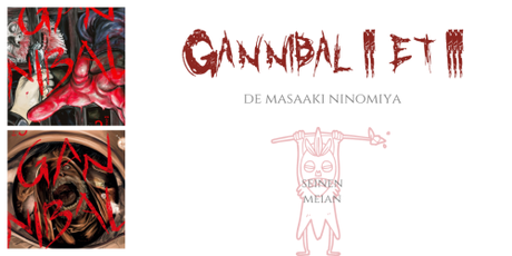 Gannibal #2 et #3 • Masaaki Ninomiya