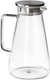 Meilleure théière en verre borosilicate avec réchaud – Comparatif %currentmonth% %currentyear% Théière en verre - Réchaud - Grande capacité - 1 800 ml