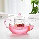 Meilleure théière en verre borosilicate avec réchaud MLOZS Meilleure théière en verre borosilicate avec réchaud MLOZS