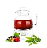 Meilleure théière en verre borosilicate avec réchaud – Comparatif %currentmonth% %currentyear% Théière avec réchaud 1,5 l - Set théière en verre borosilicate