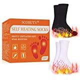 Meilleure chaussette chauffante – Comparatif %currentmonth% %currentyear% Chaussettes Tourmaline,Chaussette Magnetique,Chauffe Pieds,Chaussettes Magnétiques Chauffantes Unisexes en Tourmaline Chaude,2 paires