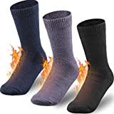 Meilleure chaussette chauffante – Comparatif %currentmonth% %currentyear% 3 Paires Chaussettes Chauffantes Chaussettes Thermiques Chaussettes Épaisses Chaudes Chaussettes Chaudes Chaussettes Douces Moelleuses Isolées Froides pour Garçons, 3 Couleurs (43-47)
