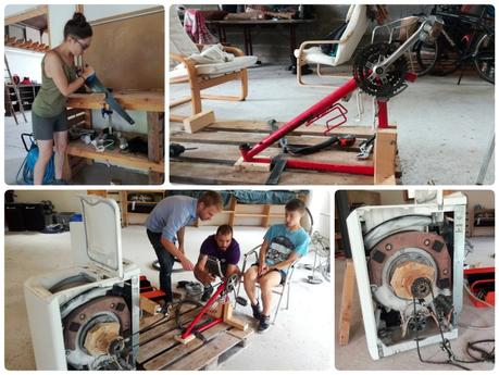 fabrication machine a laver a pedales lowtech voyage vélo chantier participatif morvan