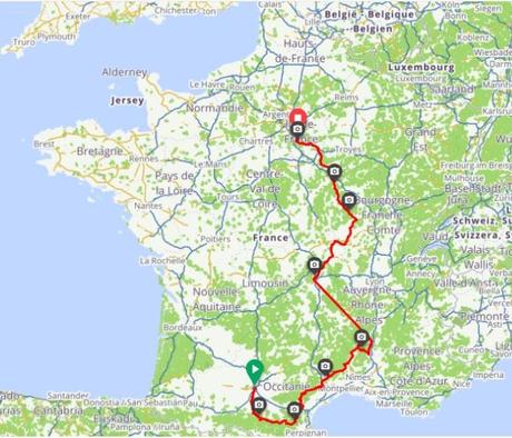 Traverser la France à vélo en un mois