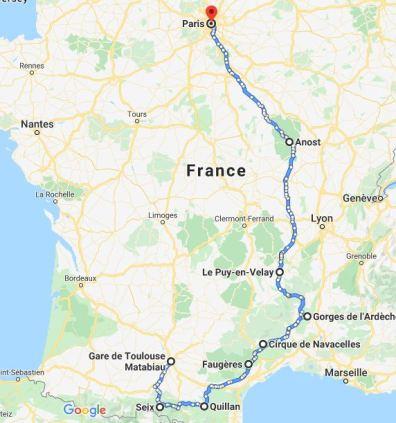 Traverser la France à vélo en un mois