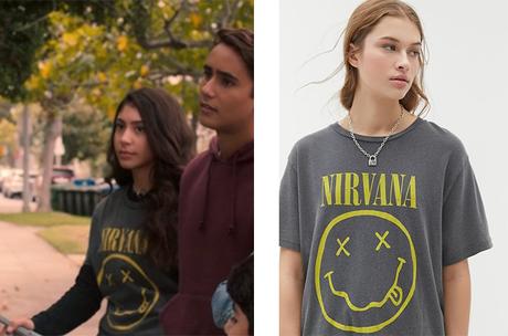 Love, Victor : Pilar’s Nirvana t-shirt in S1E01