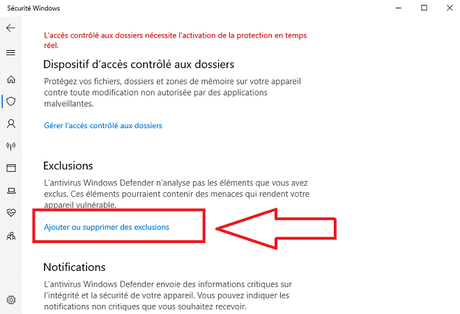 Désactiver antimalware service exécutable sous Windows 10