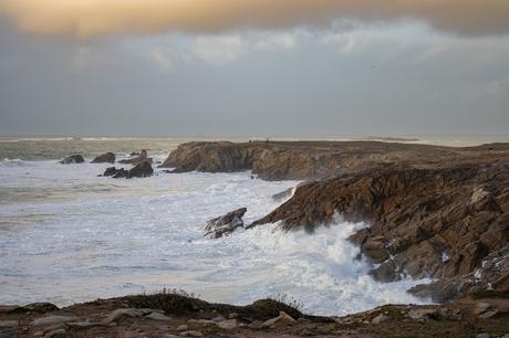 La côte sauvage en hiver