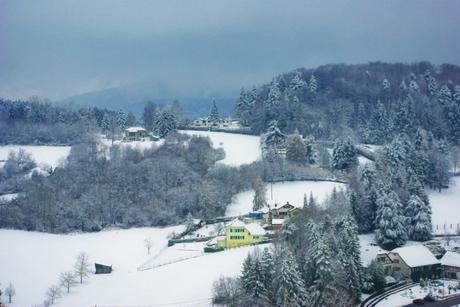 L'hiver - dans les alentours de Ferrette, Jura alsacien © French Moments