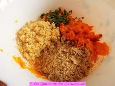 Galettes à la courge et au boulgour (Vegan) Galettes à la courge et au boulgour (Vegan)