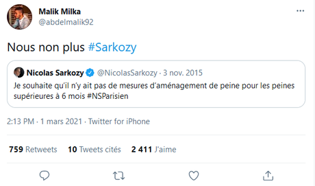 #Sarkozy : ya une justice !