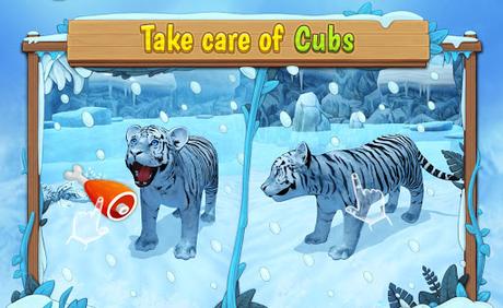 Télécharger White Tiger Family Sim Online - Animal Simulator APK MOD (Astuce) screenshots 5