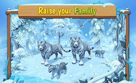 Télécharger White Tiger Family Sim Online - Animal Simulator APK MOD (Astuce) screenshots 1