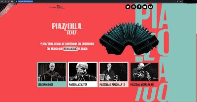Un site Web pour les cent ans de Piazzolla [à l’affiche]