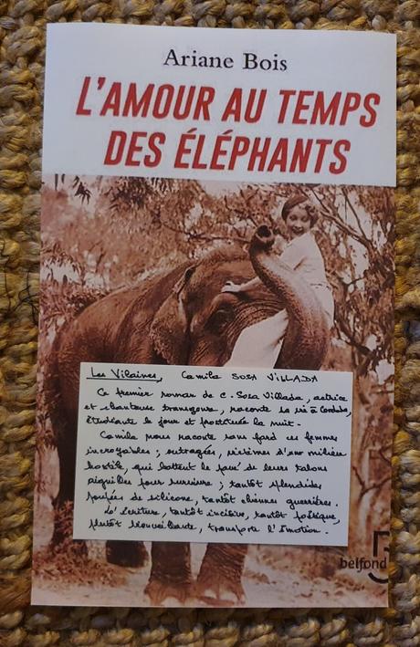 L’amour au temps des éléphants