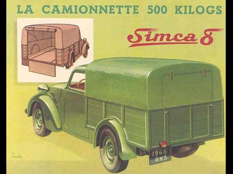 Divers - Usines Simca et ses anciennes voitures