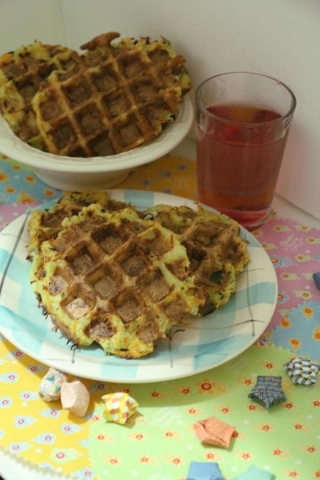 Gaufres aux légumes {enfant} Gaufres de légumes caramélisées