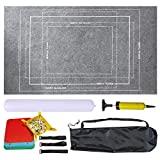 Meilleur tapis puzzle – Comparatif %currentmonth% %currentyear% Tapis Puzzle Rouleau Feutre,Puzzle Roll up Mat,Tapis de Rangement pour Puzzle,Tapis de Puzzle Portable,Couverture Jusquà 1500 2000 3000 Pièces Puzzles Voyage Sac de Rangement (1500PCS, Gris)