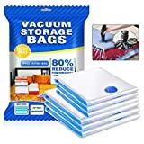 Meilleur sac sous vide pour vêtement – Comparatif %currentmonth% %currentyear% otumixx Sac de Rangement sous Vide 6 Packs (3 * 80x100cm & 3 * 60x80cm) Housse de Rangement sous Vide Réutilisables Sac sous Vide de Voyage pour Vêtements Couettes Literie Oreillers