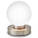 Meilleure lampe boule – Comparatif %currentmonth% %currentyear% B.K.Licht lampe de chevet tactile 3 intensités, lampe de table avec fonction Touch, lumière de lecture, éclairage chambre, chambre enfant bébé, 3 niveaux de luminosité