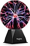 Meilleure lampe boule – Comparatif %currentmonth% %currentyear% 20cm boule de plasma magique, boule lumineuse de Theefun boule électrostatique tactile sensible boule de foudre, clignotant jouet éducatif physique flash lampe à plasma sphère effets de lumière