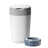 Meilleure poubelle à couches – Comparatif %currentmonth% %currentyear% Tommee Tippee Poubelle à Couches Twist & Click Sangenic TEC, Contient Jusqu’à 30 Couches, Protection Anti-Odeur et Anti-Germe Garantie, Inclus 1x Cassette de Recharge, Couleur Blanche