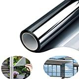 Meilleur miroir adhésif – Comparatif %currentmonth% %currentyear% Fitlife Film Fenêtre Anti Regard Film Miroir sans Tain Anti UV Film de Protection Solaire Film Auto-Adhésif (90x200cm)