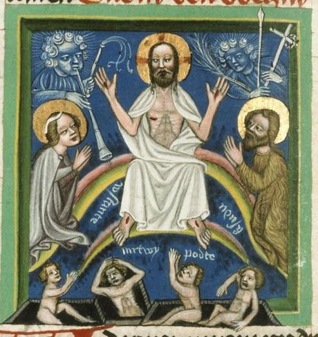 Speculum humanae salvationis, vers 1420, Prague, Musee nat., Bibl., III. B. 10, f. 045v