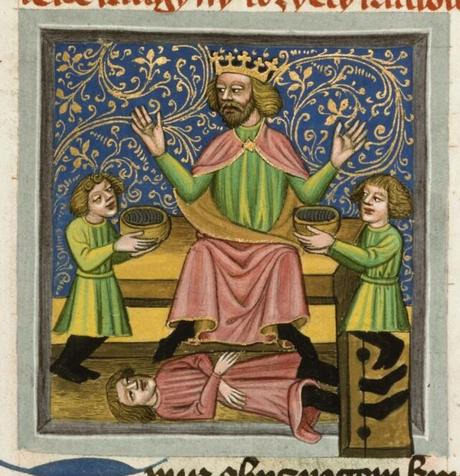 Speculum humanae salvationis, vers 1420, Prague, Musee nat., Bibl., III. B. 10, f. 046