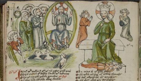 Speculum humanae salvationis, 1400-20, Neustift bei Brixen (Novacella), Stiftsbibliothek, Cod. 166