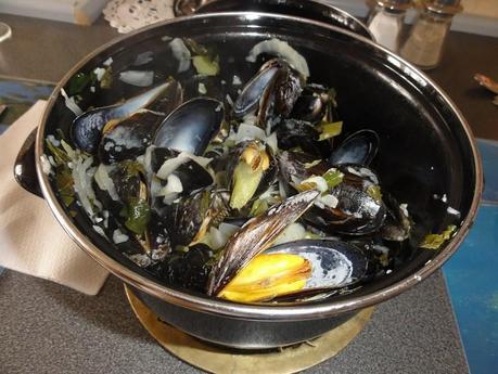 recette du jour: Moules marinières  au thermomix de Vorwerk