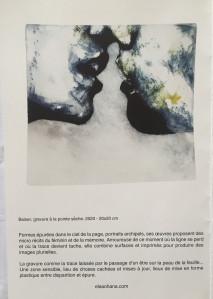 Galerie Ombre & Lumière (Venterol – Drôme)  Exposition Elsa OHANA  27 Mars au 25 Avril 2021