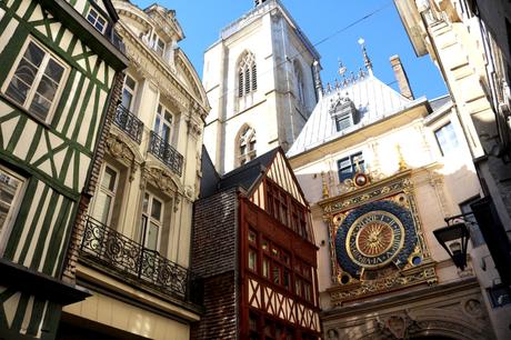 Une journée ensoleillée à Rouen