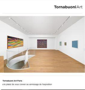 Galerie TornaBuoniART  exposition Piero Dorazio « Textures lumineuses » à partir du 10 Mars 2021
