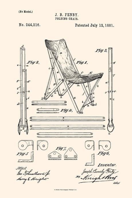 fauteuil butterfly fauteuil mythique schéma dessin confection - blog déco - clem around the corner