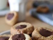 Biscuits nids (Thumbprint cookies) chocolat